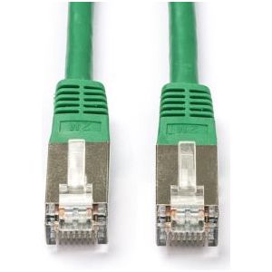 Netwerkkabel | Cat5e S/FTP | 5 meter (100% koper, Groen)