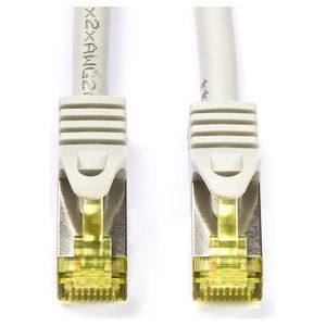 Netwerkkabel | Cat7 S/FTP | 3 meter (100% koper, LSZH, Grijs)