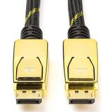 DisplayPort kabel 1.4 | Roline | 3 meter (8K@60Hz, HDR, Nylon)