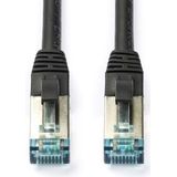 Netwerkkabel | Cat6a S/FTP | 15 meter (Zwart)