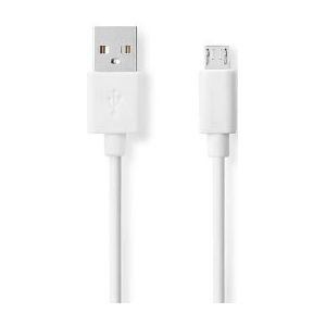 Xiaomi oplaadkabel | Micro USB 2.0 | 1.8 meter (100% koper, Wit)