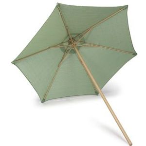 Parasol | Gardalux | Ø 210 cm (Groen, Rond, Polyester doek)