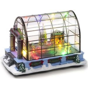 Kerstdorp | Kas (8 leds, Beweging)