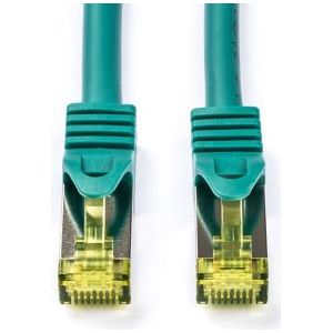 Netwerkkabel | Cat7 S/FTP | 10 meter (100% koper, LSZH, Groen)
