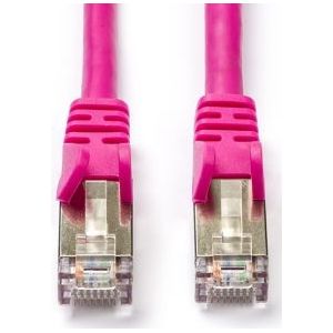 Netwerkkabel | Cat5e SF/UTP | 0.25 meter (Roze)