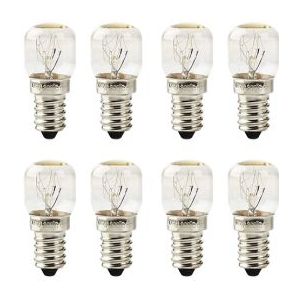 E14 Ovenlamp | Nedis | 8 stuks (15W, 80lm, Halogeen)