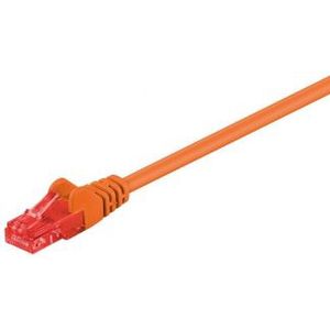 Netwerkkabel | Cat6 U/UTP | 1 meter (Oranje)