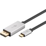 USB C naar DisplayPort kabel | Goobay | 2 meter (8K@60Hz)