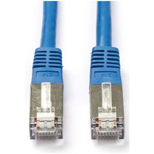 Netwerkkabel | Cat5e S/FTP | 5 meter (100% koper, Blauw)