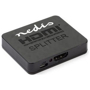 HDMI splitter | Nedis | 2 poorts (4K@30Hz, HDCP, Actief)
