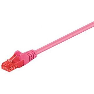 Netwerkkabel | Cat6 U/UTP | 1.5 meter (Roze)