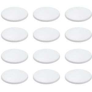 Afdekplaat plafond | Q-link | 12 stuks (Rond, Ø125mm, Wit)