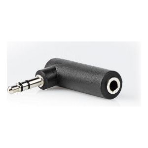 3.5 mm jack adapter (m/v) | Nedis (Stereo, Haaks)