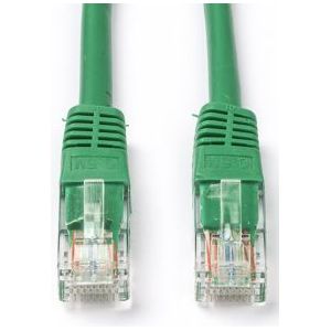 Netwerkkabel | Cat5e U/UTP | 10 meter (100% koper, Groen)