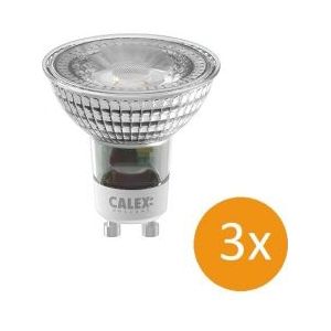 LED spots GU10 | Calex | 3 stuks (220-240V, 3W, 250lm, 2700K)