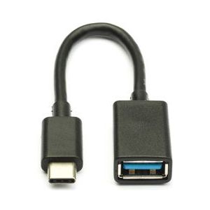 USB C naar USB A adapterkabel | Nedis | USB 3.0 (0.15 meter, Zwart)