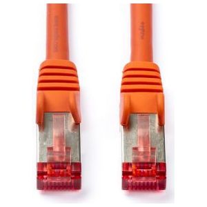 Netwerkkabel | Cat6 S/FTP | 5 meter (100% koper, LSZH, Oranje)