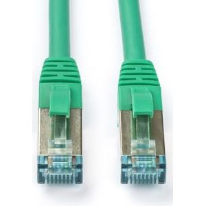 Netwerkkabel | Cat6a S/FTP | 10 meter (Groen)