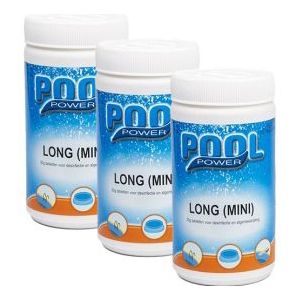 POOL POWER Long 200 g desinfectie tabletten 1 kg kopen