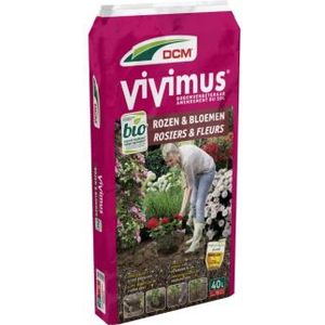 Vivimus bodemverbeteraar | DCM | 40 liter (Rozen & bloemen, Bio-label)