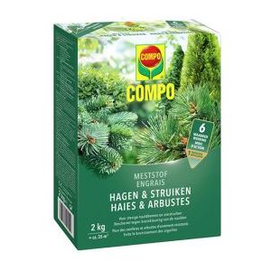 Hagen en coniferen mest | Compo | 2 kg (Hersluitbaar)