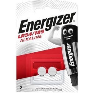 Knoopcelbatterij - Energizer - 2 stuks (LR54)