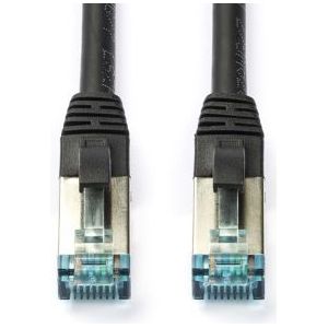 Netwerkkabel | Cat6a S/FTP | 10 meter (Zwart)