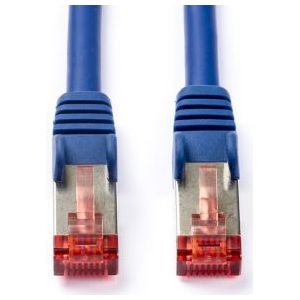 Netwerkkabel | Cat6 S/FTP | 2 meter (100% koper, LSZH, Blauw)