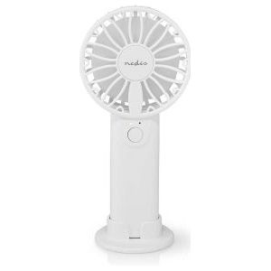 Nedis Hand Ventilator - 60 mm - 2 Snelheden - Wit