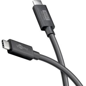 Lenovo tablet oplaadkabel | USB C ↔ USB C | Goobay | 1.2 meter