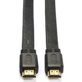 Platte HDMI kabel 1.4 | Nedis | 2 meter (4K@30Hz, Zwart)