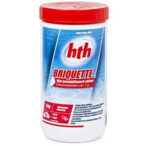 Chloortabletten | HTH | Snel oplosbaar (7 grams, 142 stuks)