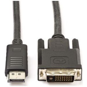 DisplayPort naar DVI kabel | Roline | 3 meter (DVI-D, Full HD, LSZH)