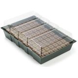 Kweekbak met deksel | 35 x 23.5 cm (Incl. groeimedium, 77 vakjes)