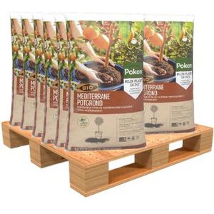 Mediterrane potgrond pallet | 600 L | Pokon (Bio-label)