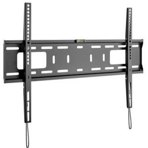 Tv muurbeugel voor 37-70 inch schermen - Pro - Vast - Tot 50kg - Zwart