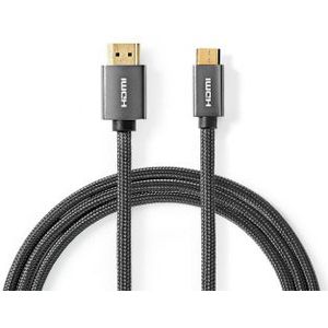 Mini HDMI naar HDMI kabel | Nedis | 2 meter