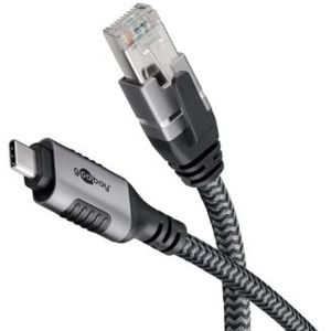 USB C naar RJ45 kabel | Goobay | 10 meter