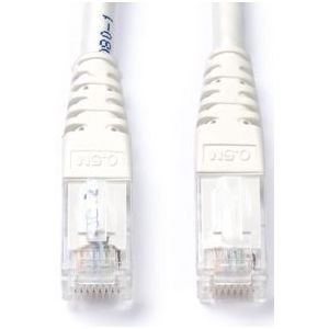Netwerkkabel | Cat6 U/UTP | 0.5 meter (100% koper, Wit)