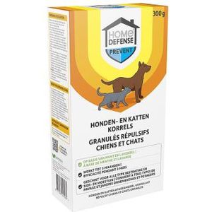 HOME DEFENSE® Honden- en Kattenafweermiddel Korrels - 300g - Veilig voor Planten en Dieren