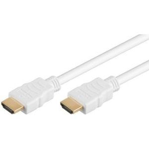 HDMI kabel 4K | Goobay | 15 meter (Wit, 4K@60Hz, HDR)