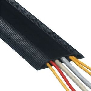 Kabelgoot vloer | Dataflex | 150 x 8.3 x 1.5 cm (6 kabels, Zwart)