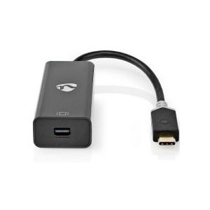 USB C naar Mini DisplayPort adapterkabel | Nedis | 0.2 meter (4K@60Hz)