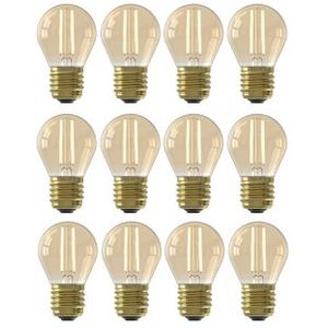LED lamp E27 | Kogel | Calex | 12 stuks (3.5W, 250lm, 2100K, Dimbaar)