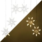 Kerstverlichting | Lichtgordijn met sterren | 5.9 meter | Konstsmide