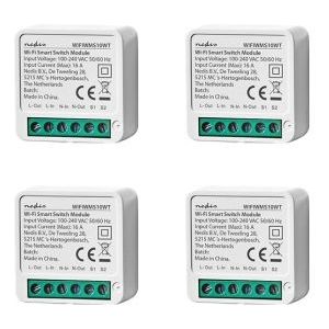 Slimme schakelaar | Nedis SmartLife | 4 stuks