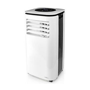 Nedis Mobiele Airconditioner - 9000 BTU - 80 m³ - 2 Snelheden - Afstandsbediening - Uitschakeltimer - Wit