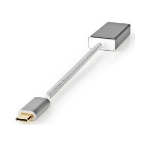 USB C naar Mini DisplayPort adapterkabel | Nedis | 0.2 meter (4K@60Hz)