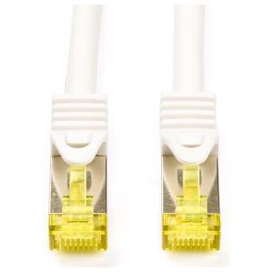Netwerkkabel | Cat7 S/FTP | 15 meter (100% koper, LSZH, Wit)