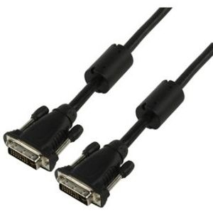 DVI-I kabel | Valueline | 10 meter (Dual Link, 100% koper, Zwart)